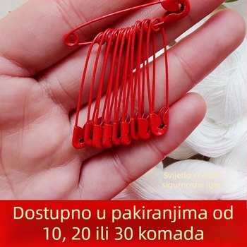 Novi stil crvena vjenčana broš za mladenku, pogodna za nevine sanduke i svadbene proslave, sigurno pričvršćivanje