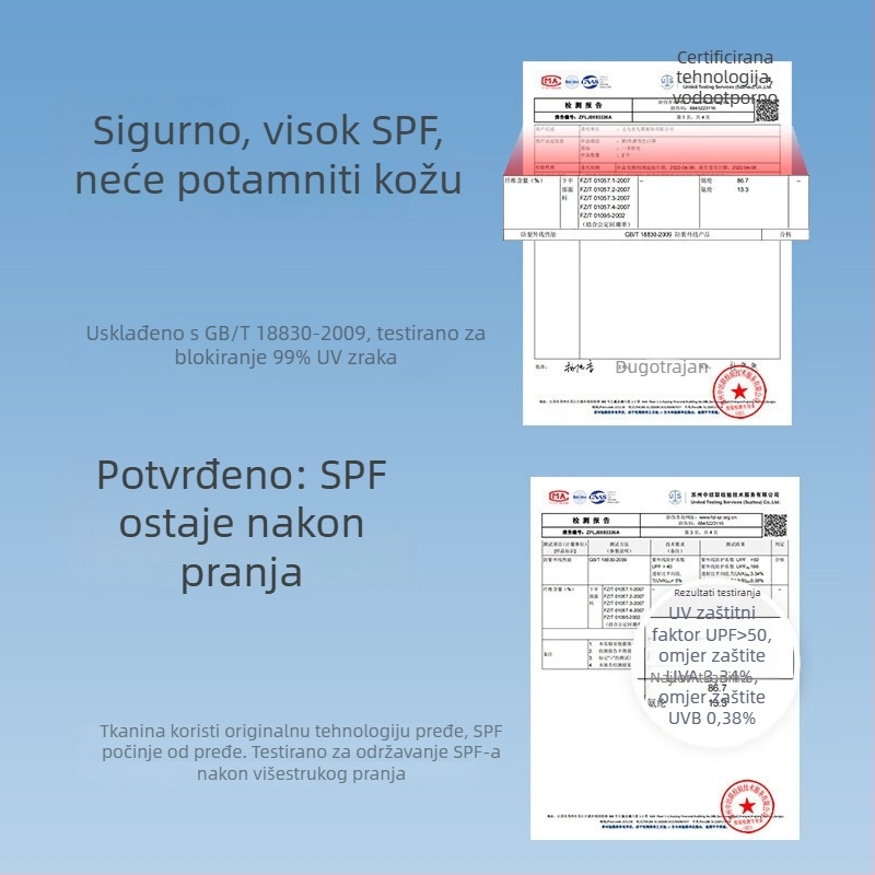 Mucheng Prozračna maska za lice s UV zaštitom, zaštita od sunca za lice, potpuno prekrivanje lica, poliester vlakno