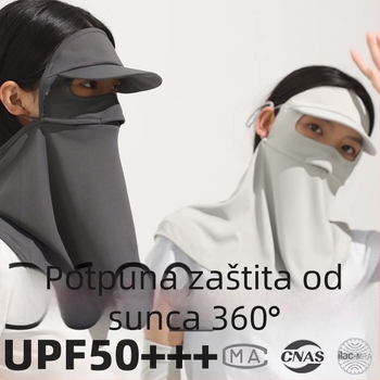 OKSK Cjelovita maska za zaštitu od sunca s kapuljačom – UV zaštita, otpornost na prašinu, najlonski materijal
