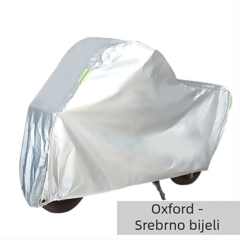 Kišno pokrivalo za električna vozila – zaštita od sunca, kiše i prašine; potpuno pokrivanje motocikala i skutera; debela izolacija i sjenilo