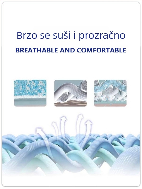Muško široka kapuljača za UV zaštitu, mrežasti paneli i manžete s otvorima za prste, prozračna, brzo se suši, za trčanje, vožnju biciklom i ribolov