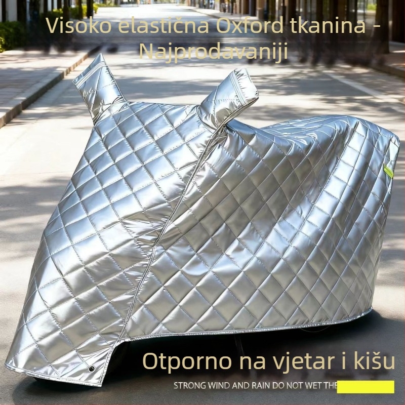 Pokrov automobila za kišu i sunce — jednostavan dizajn — zaštita od kiše i snijega