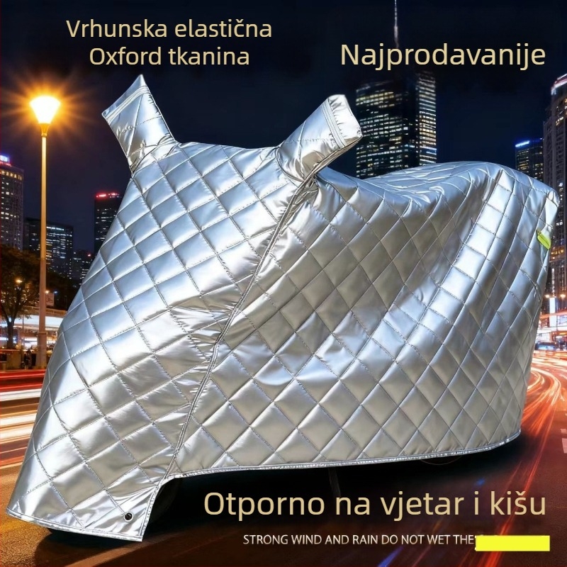 Pokrov automobila za kišu i sunce — jednostavan dizajn — zaštita od kiše i snijega