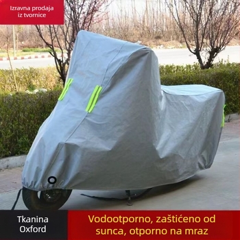 Pokrov za električna vozila i motocikle – Oxford tkanina, kiša otporan, UV zaštita, otporan na prašinu, otporan na snijeg