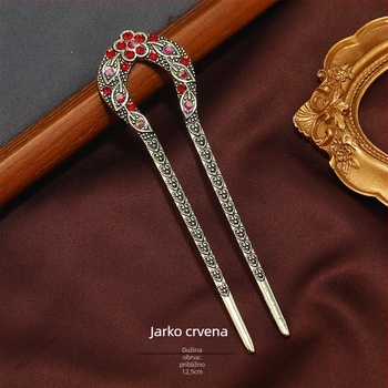 Julang vintage spona za kosu od legure – elektroplatirano, proljeće 2025