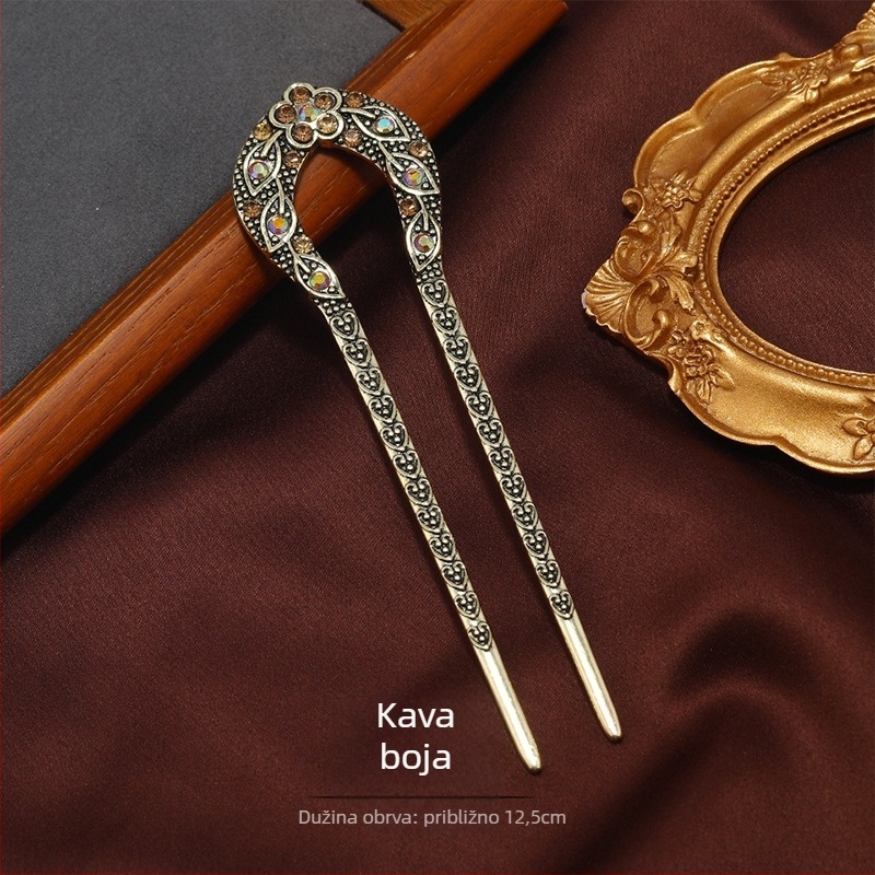 Julang vintage spona za kosu od legure – elektroplatirano, proljeće 2025