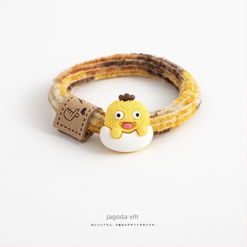 Gumica za kosu od tekstila, ručno izrađena, Zhiyi brand, koreanski stil