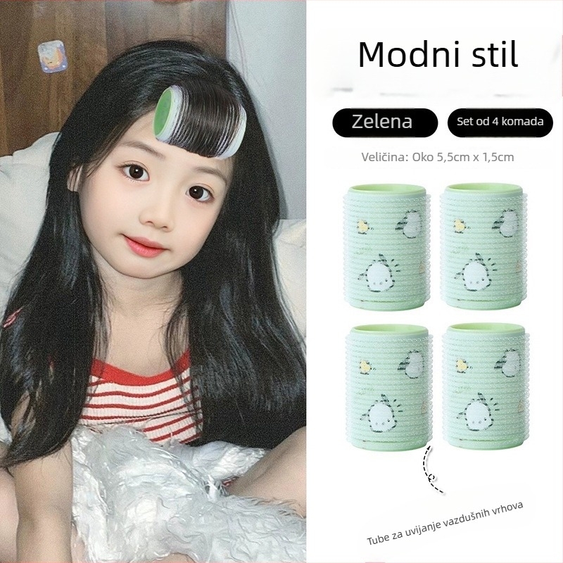 Dječja plastična cijev za kovrče s likovima iz crtanih filmova – Yinmai, materijal: plastika/živica, ručna izrada