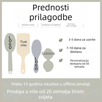 Masažni češalj za kosu Cuiyingforever, plastični, za svakodnevnu upotrebu