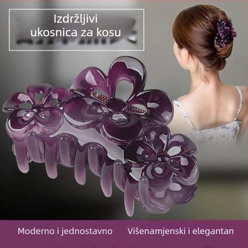 Klip za kosu od smole – jednostavan stil, tip držanja grip, dodatak za glavu za žene
