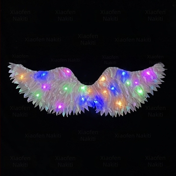 Sjajna anđelska krila – pelerina od poliestera za malu vilu