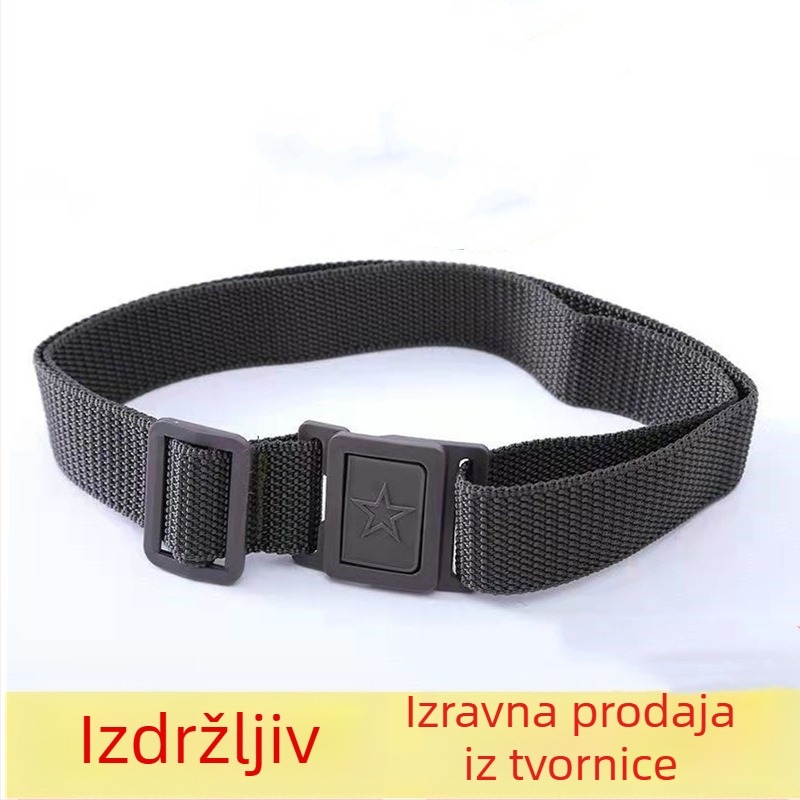 Taktički pojas za vojnu obuku — najlon remen s plastičnom kopčom, kopčom zatvaranje, širina >4 cm, univerzalni model