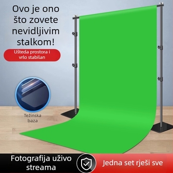 Extreme Shadow Stalak za pozadinu s Chromakey pozadinom za fotografiju proizvoda — konstrukcija od željeza i ABS