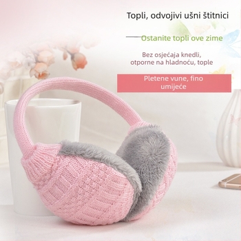3D debeli plišani ušni štitnici za zimu (Unisex, Odrasli)