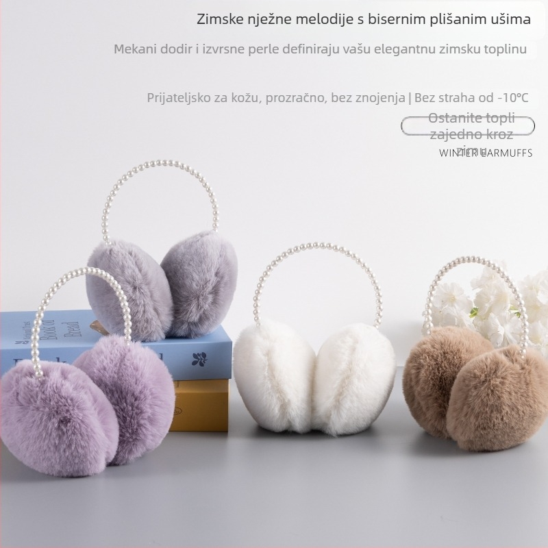Unisex zimske Ear Muffs — poliester, za odrasle, zimsko razdoblje, zadržavaju toplinu