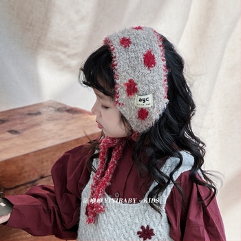 Earmuffs, korejska verzija stila, monohromatski uzorak, proljetna sezona