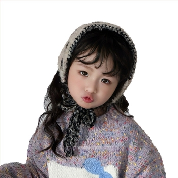 Earmuffs, korejska verzija stila, monohromatski uzorak, proljetna sezona