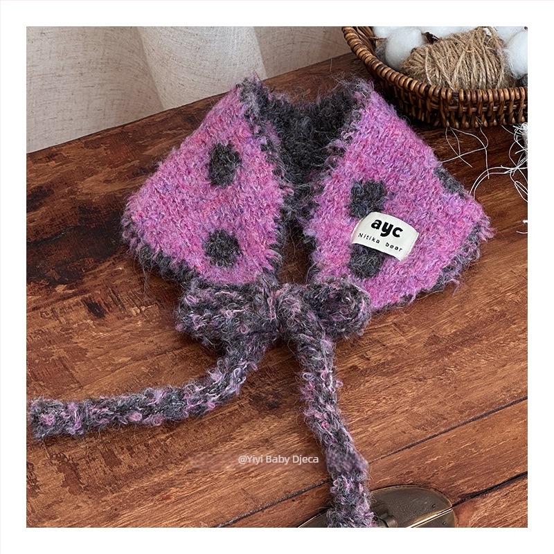 Earmuffs, korejska verzija stila, monohromatski uzorak, proljetna sezona