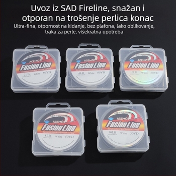 DIY nit za nakit — ultra fina, ručno pletena nit za perle; Jianhuan; Yiwu; Proljeće 2025