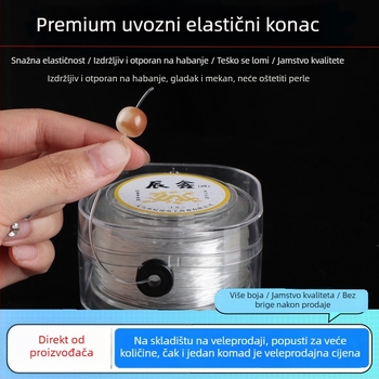 Elastična žica za perle s prozirnim TPU kristalnim vlaknom – Chenxin, jesen 2021