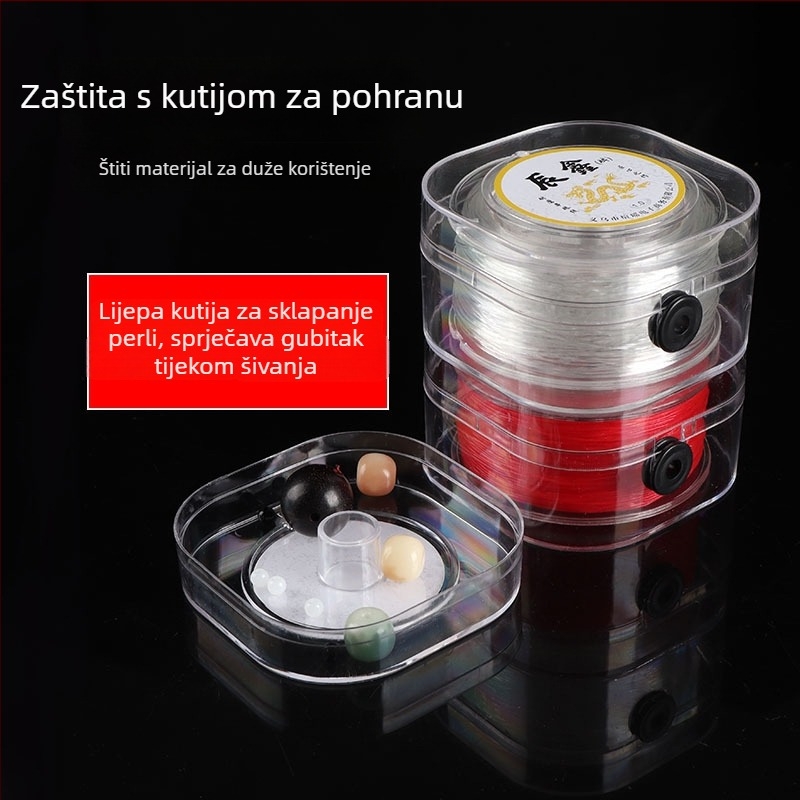 Elastična žica za perle s prozirnim TPU kristalnim vlaknom – Chenxin, jesen 2021