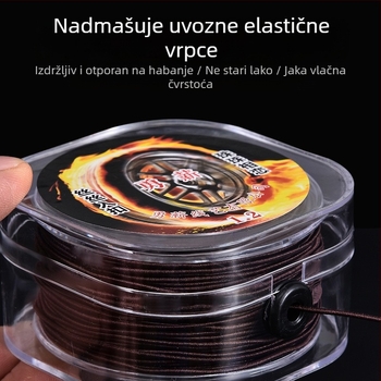 Elastična nit s omotanim jezgrom za Buddha perle, otporna na trošenje