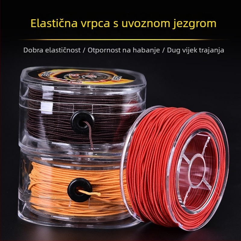 Elastična nit s omotanim jezgrom za Buddha perle, otporna na trošenje