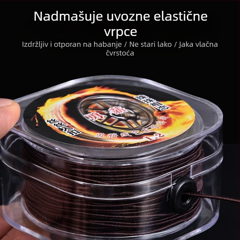 Elastična nit s omotanim jezgrom za Buddha perle, otporna na trošenje