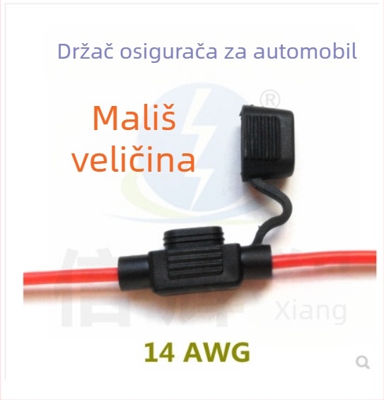 XHX002 Autoska kutija osigurača s vodootpornim vodovima, 12 AWG, HH model, temperaturni raspon 80