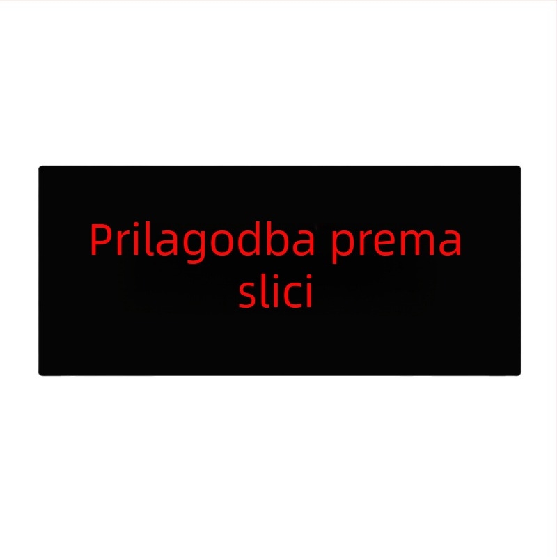 Gaming podloga za stol s temom anime, ekstra velika, za tipkovnicu i miš, precizno šivani rub, protuklizna površina.