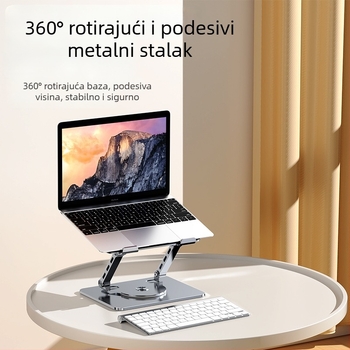 Nosač za prijenosno računalo od legiranog čelika, model J29, marka Into the deer, za prijenosna računala, težina 1680 g