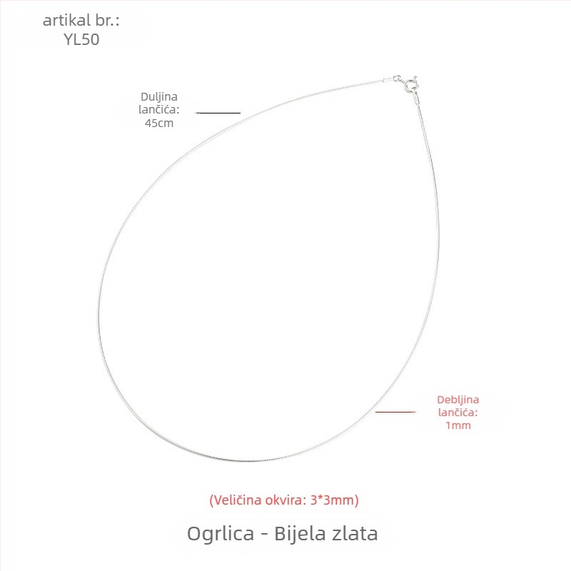 Nakit od srebra 925: lanac od zmijskog kostiju i privjesak od srebra 925, originalni dizajn Madman Silversmith, dijamantno završavanje
