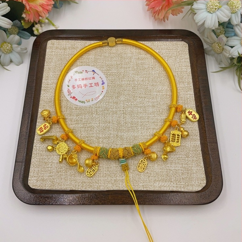 Ogrlica Longevity Lock – Legura, Ručno izrađena, Izvorni dizajn, Zimsko izdanje 2024