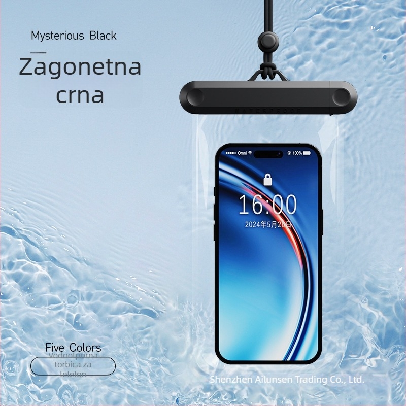 AILUNSEN Vanjska vodootporna futrola za telefon - dodirni zaslon, ABS+TPU+PVC, kompatibilna s telefonima do 7,2 inča, vodootporna tkanina