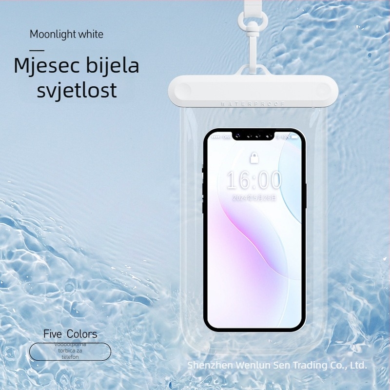 AILUNSEN Vanjska vodootporna futrola za telefon - dodirni zaslon, ABS+TPU+PVC, kompatibilna s telefonima do 7,2 inča, vodootporna tkanina