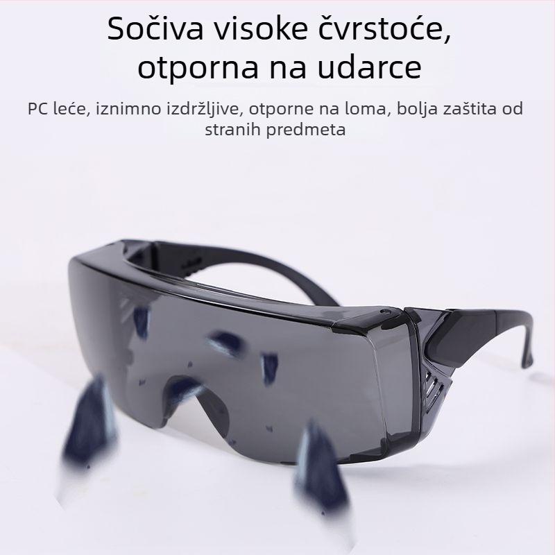 Ciklističke naočale s zamjenjivim lećama, unisex, s punim okvirom