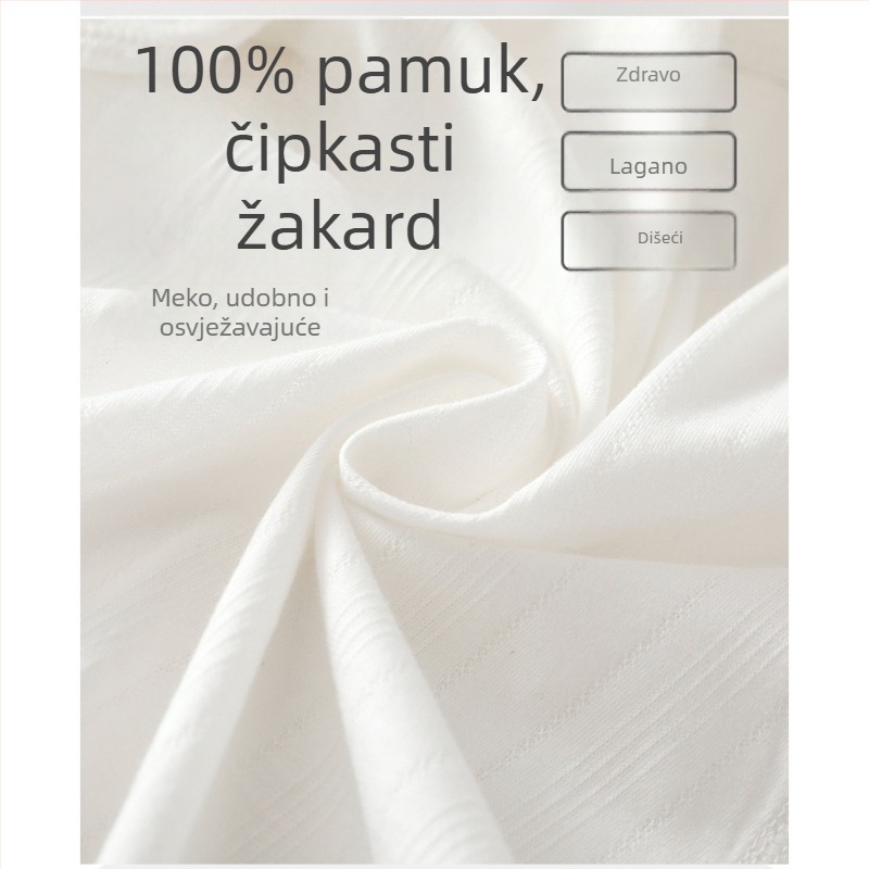 Kombinezon za novorođenčad, unisex s dugim rukavima, 100% pamuk, tanak materijal