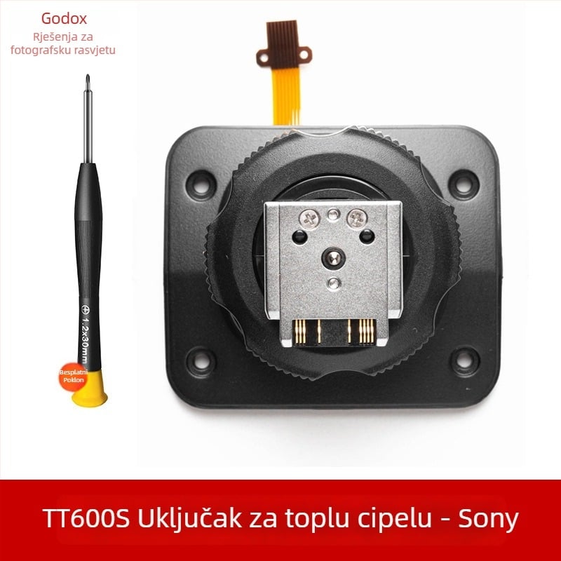 Hot shoe baza za God cow TT600/TT685/TT350/V860II – Metal, 0.02 kg