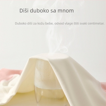 Novorođenički pamučni romper, dugi rukavi, unisex, proljeće-jesen, za dob 0-12 mjeseci, 100% pamuk