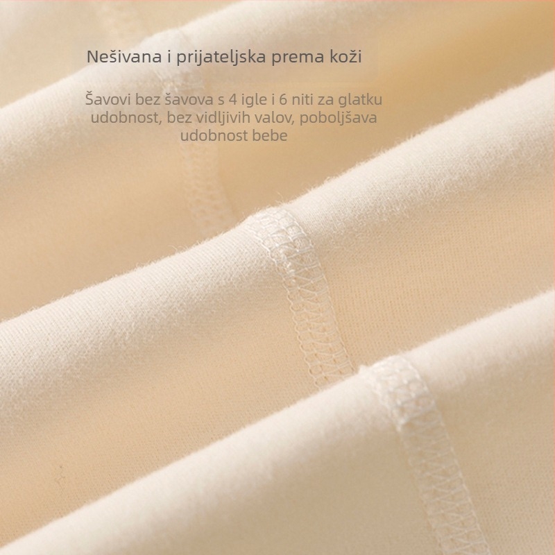 Bebi bodi i puzajući kombinezon, 100% pamuk, dugi rukav, pulover, unisex, za novorođenčad 0–12 mjeseci, korejski stil