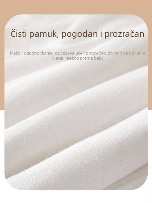 Dječji quilted zimski dvodijelni set, 100% pamuk, deblji, unisex, za novorođenčad 0–12 mjeseci