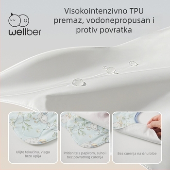 Pamukova maramica za slinjenje, stil šal za vrat, upija, za bebe i djecu 0–6 godina, uzorak s likom, set