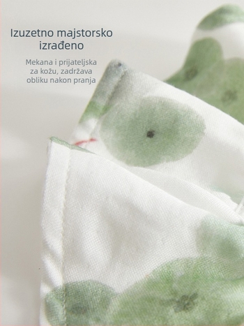 Bebin salivni ubrus - ljetni tanak pamuk, za novorođenčad 0–1 godinu, vodootporan i otporan na prljavštinu, Little Sheep Dudu