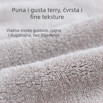 Grace/Jielia dječji vodootporni vez s ručnikom za lice i četkanje zuba, za djecu 3–8 godina, Materijali: vunena pređa smješa poliestera/poliamida