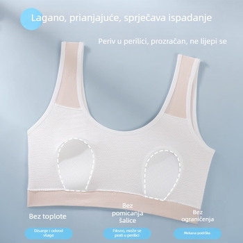 Tube top od pamuka – 70–80% pamuka, ultra tanke oblikovane košarice 1/2, prozračan, bezšav, udoban