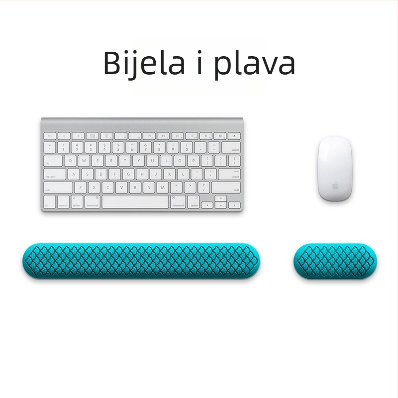Mala silikonska podmetač za zglob za tipkovnicu, jednostrana, s podrškom, metalna preša, ispisan logo, model J446/J447