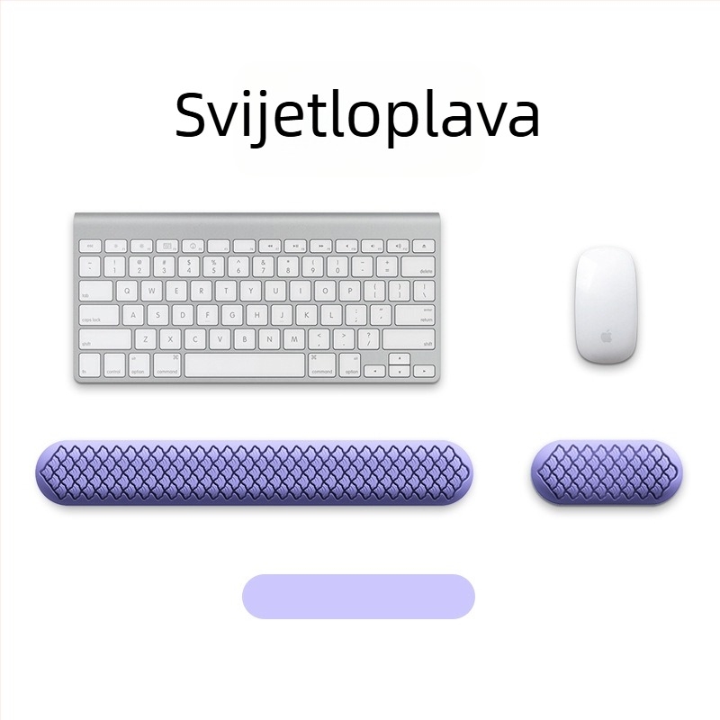 Mala silikonska podmetač za zglob za tipkovnicu, jednostrana, s podrškom, metalna preša, ispisan logo, model J446/J447