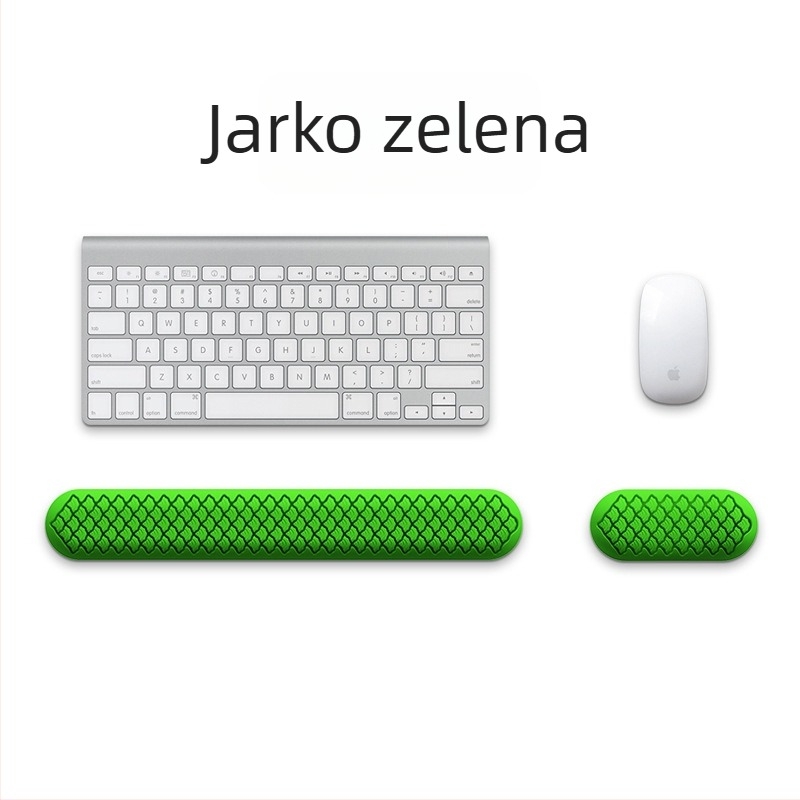 Mala silikonska podmetač za zglob za tipkovnicu, jednostrana, s podrškom, metalna preša, ispisan logo, model J446/J447