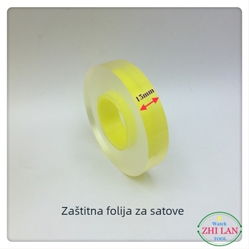Zilan zaštitni film za satove – PVC, 1 komad, za popravak satova, standard Nacionalni sustav