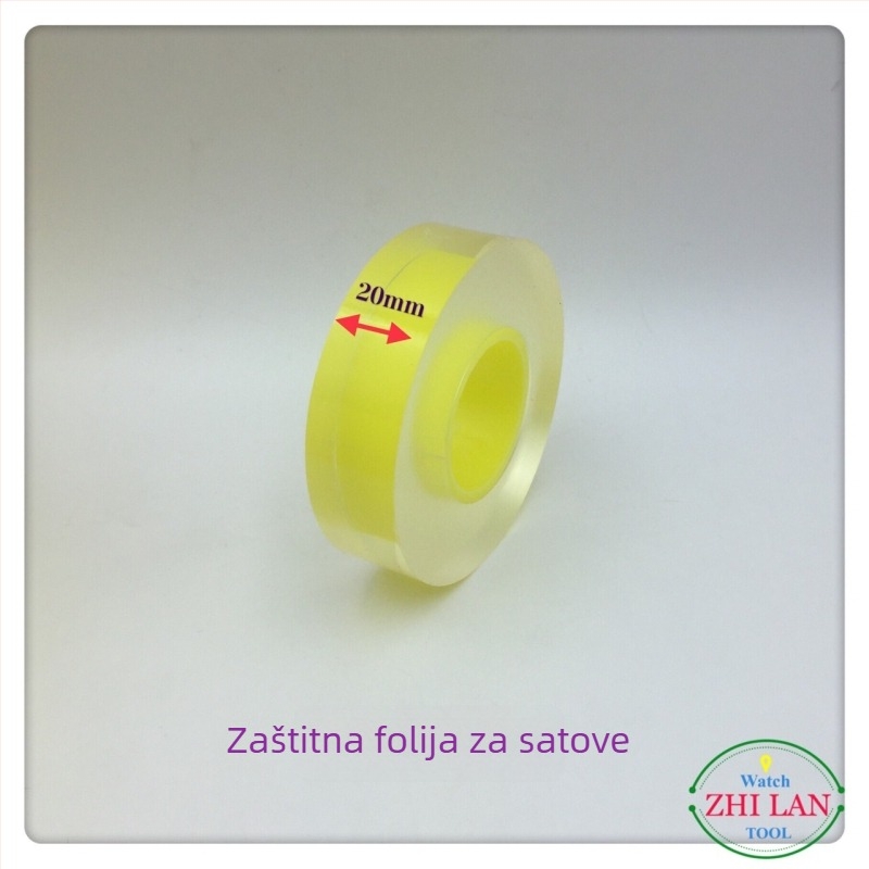 Zilan zaštitni film za satove – PVC, 1 komad, za popravak satova, standard Nacionalni sustav